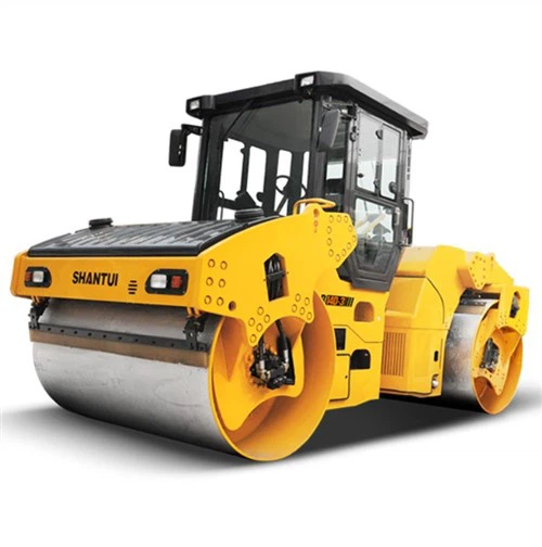 Wegwals voor bouwmachines