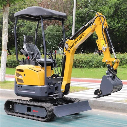 Mini-graafmachine van 1,8 ton